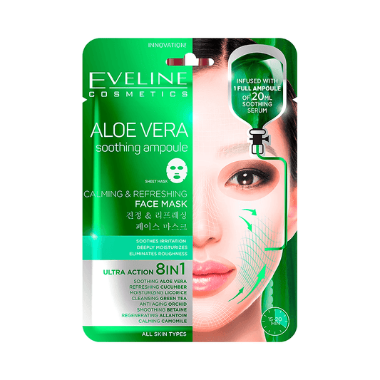 Aloe Vera Soothing Ampoule – Mască de față